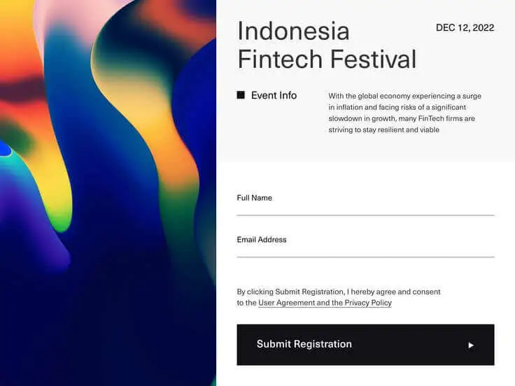 Event Landing Page
